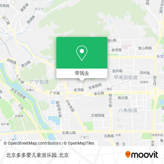 北京多多爱儿童游乐园地图