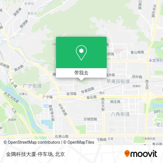 金隅科技大厦-停车场地图