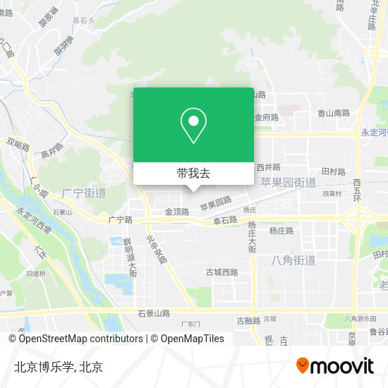 北京博乐学地图