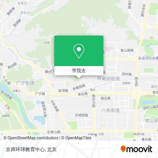 京师环球教育中心地图