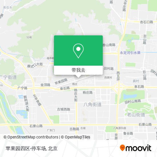 苹果园四区-停车场地图