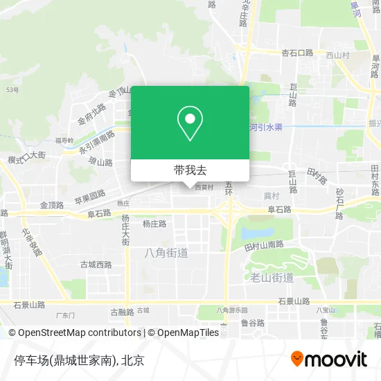 停车场(鼎城世家南)地图