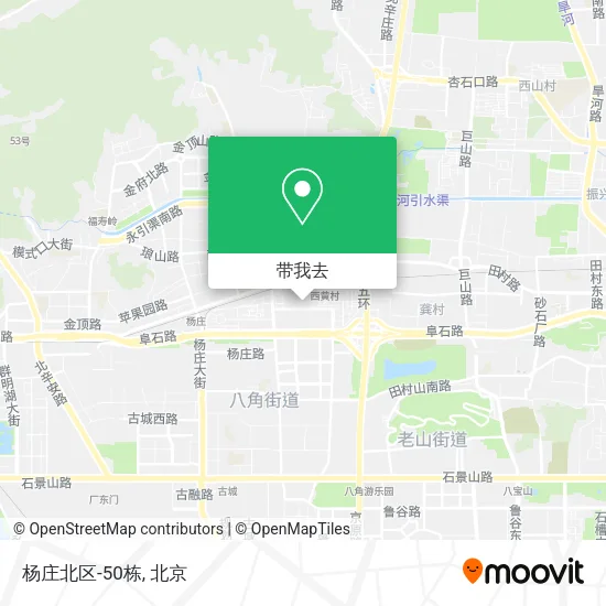 杨庄北区-50栋地图