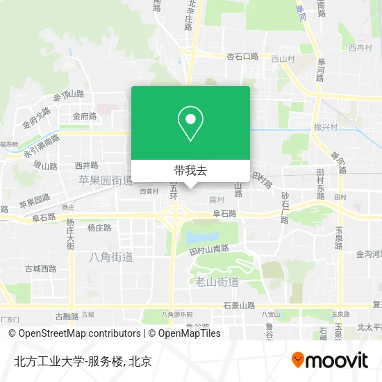 北方工业大学-服务楼地图