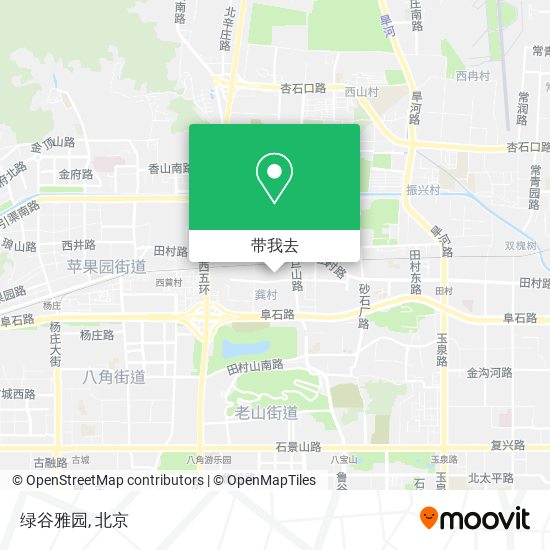 绿谷雅园地图