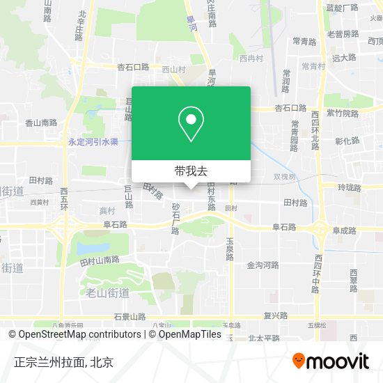 正宗兰州拉面地图