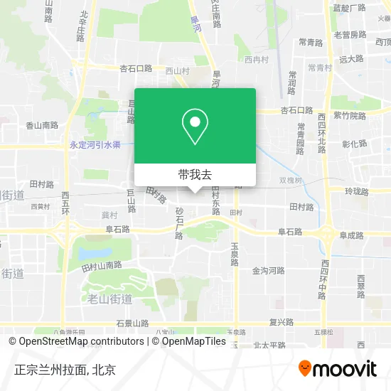 正宗兰州拉面地图