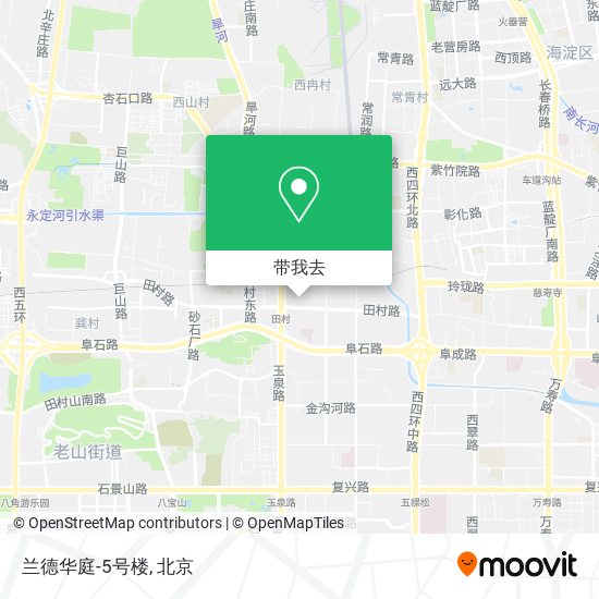兰德华庭-5号楼地图