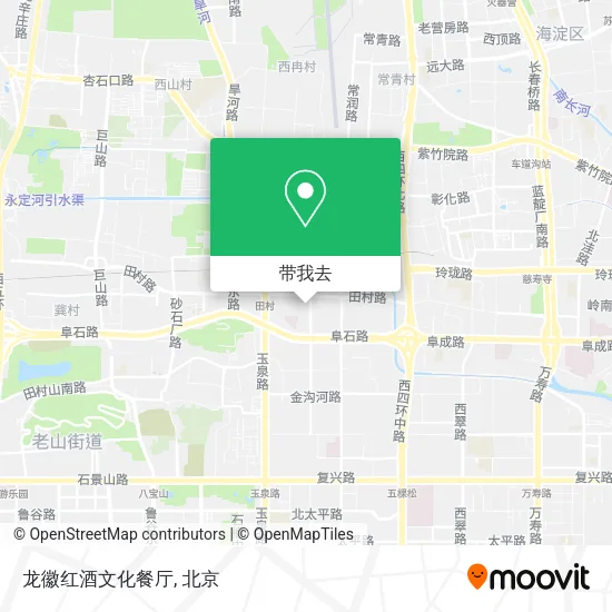 龙徽红酒文化餐厅地图