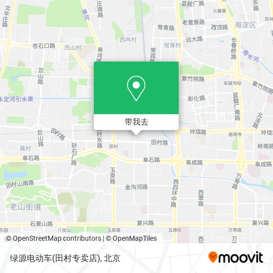 绿源电动车(田村专卖店)地图