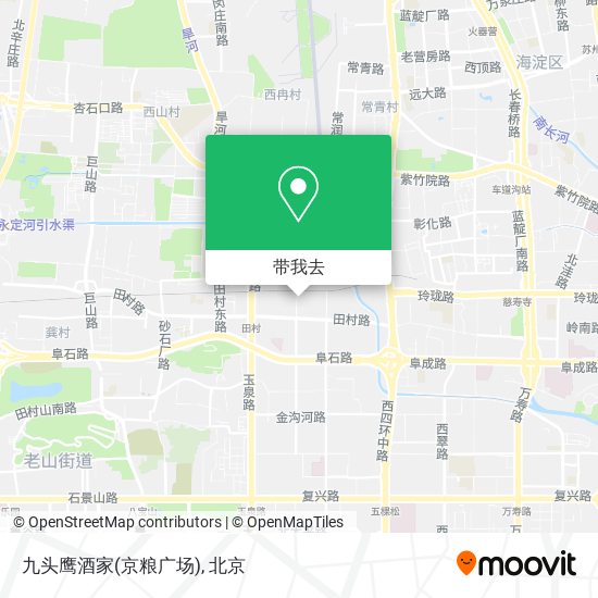 九头鹰酒家(京粮广场)地图