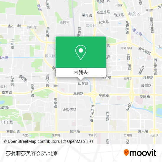 莎蔓莉莎美容会所地图