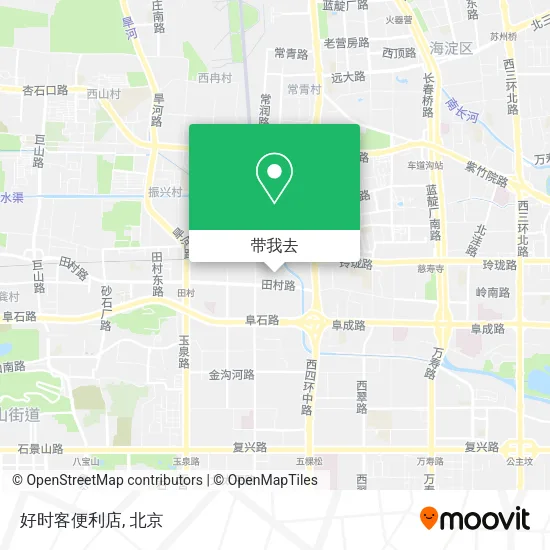 好时客便利店地图