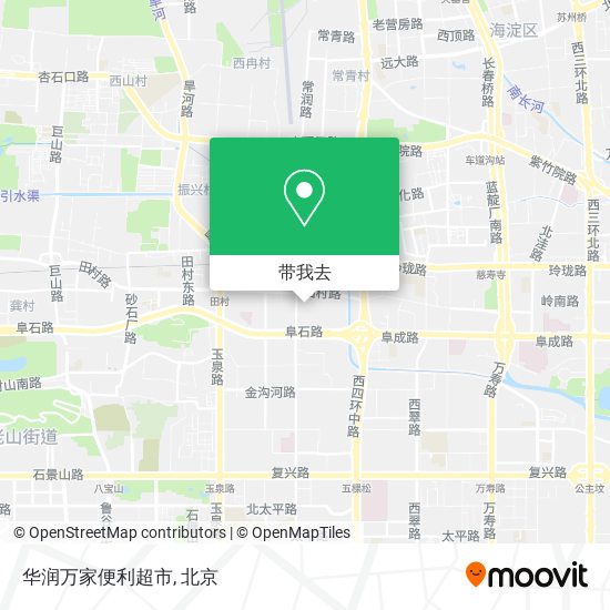 华润万家便利超市地图