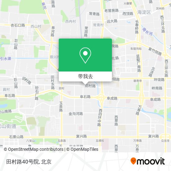 田村路40号院地图