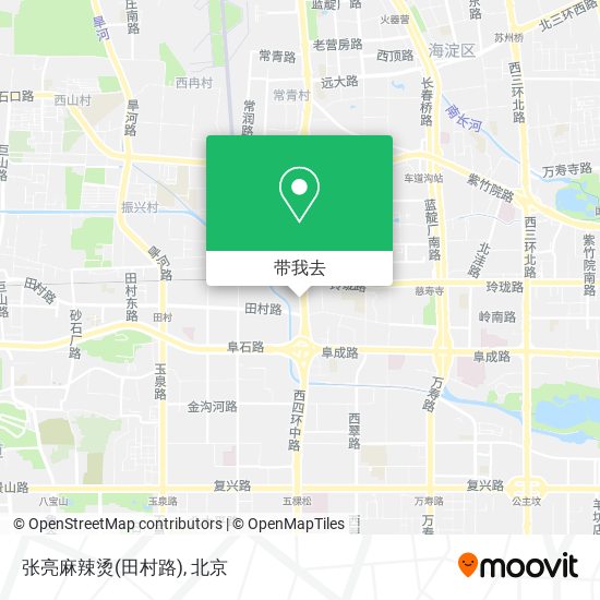 张亮麻辣烫(田村路)地图