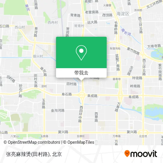 张亮麻辣烫(田村路)地图