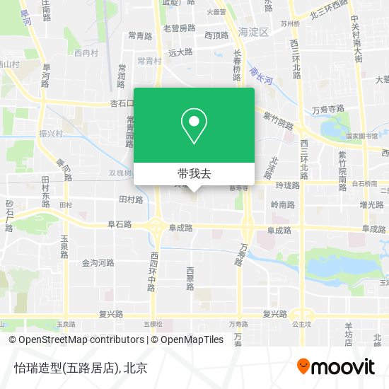 怡瑞造型(五路居店)地图