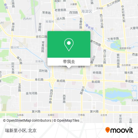 瑞新里小区地图