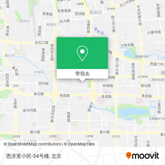 恩济里小区-34号楼地图