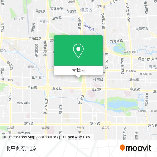 北平食府地图