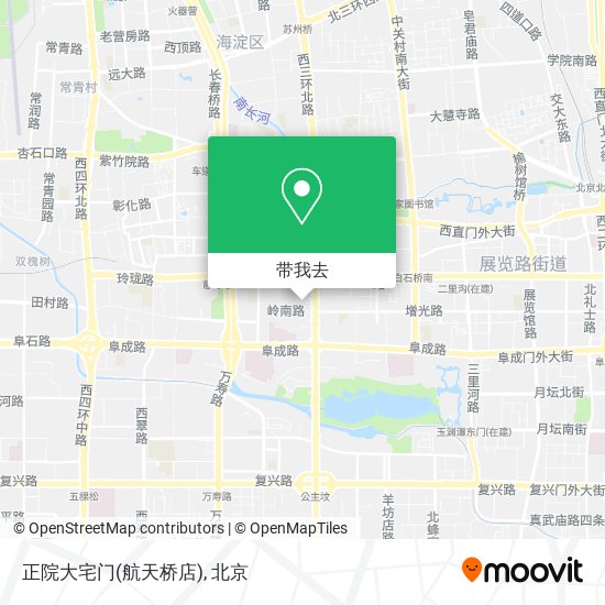正院大宅门(航天桥店)地图