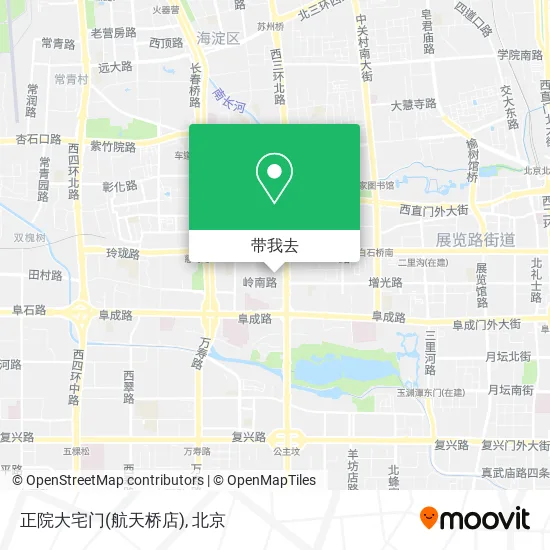 正院大宅门(航天桥店)地图