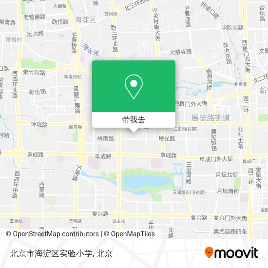 北京市海淀区实验小学地图