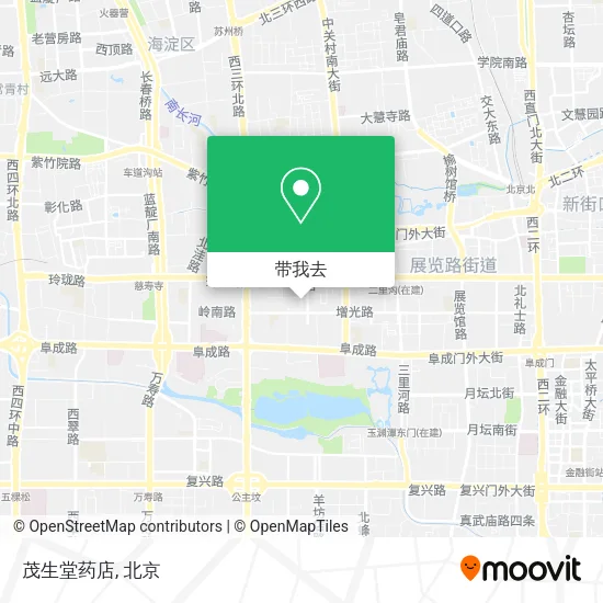 茂生堂药店地图