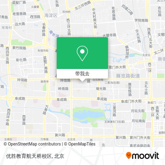 优胜教育航天桥校区地图