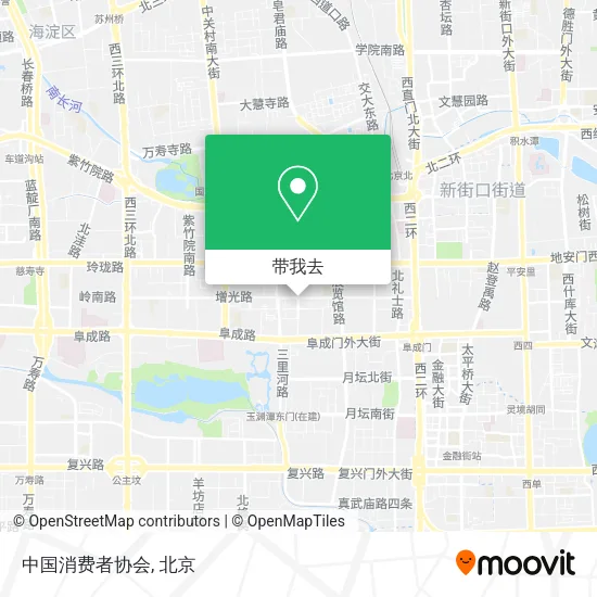 中国消费者协会地图