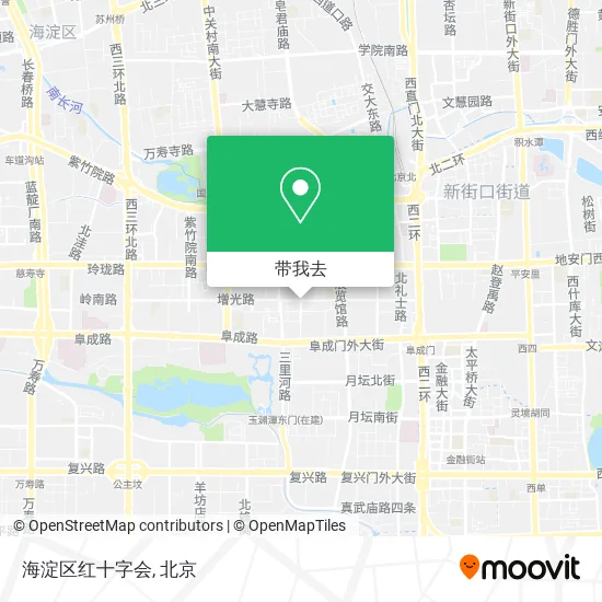 海淀区红十字会地图