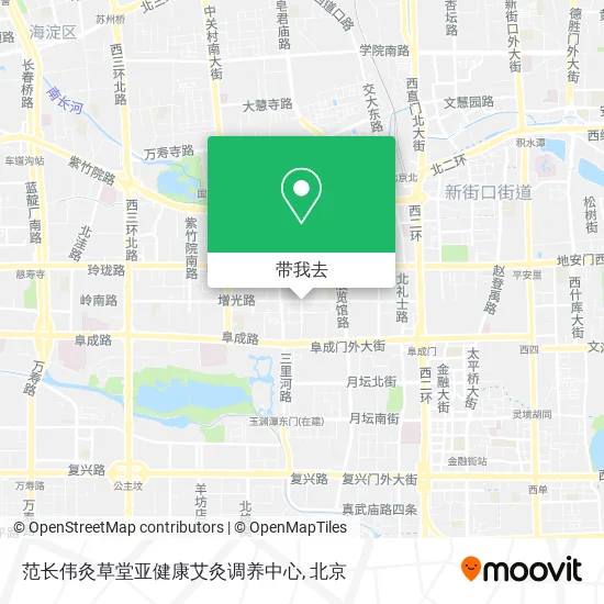 范长伟灸草堂亚健康艾灸调养中心地图