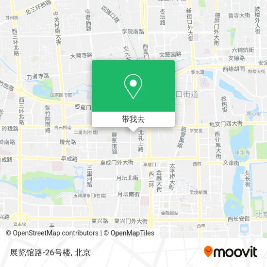 展览馆路-26号楼地图