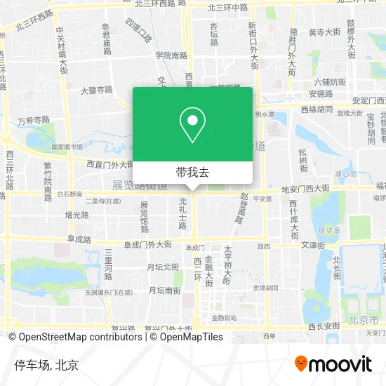 停车场地图