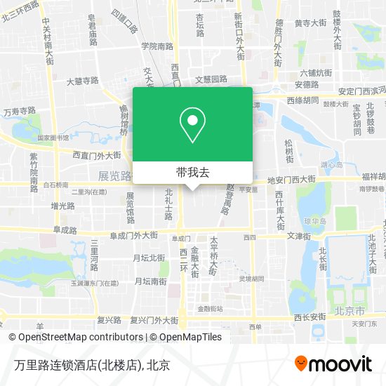 万里路连锁酒店(北楼店)地图