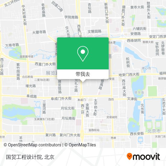 国贸工程设计院地图