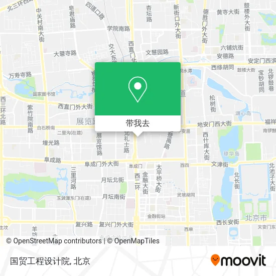 国贸工程设计院地图