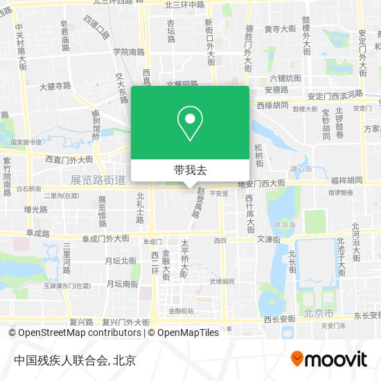 中国残疾人联合会地图