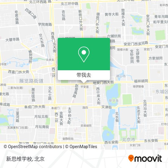 新思维学校地图