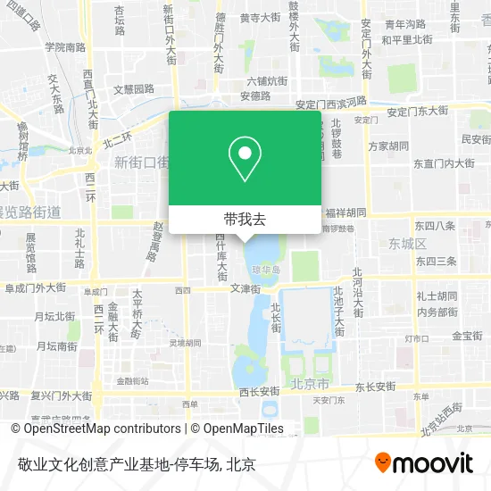 敬业文化创意产业基地-停车场地图