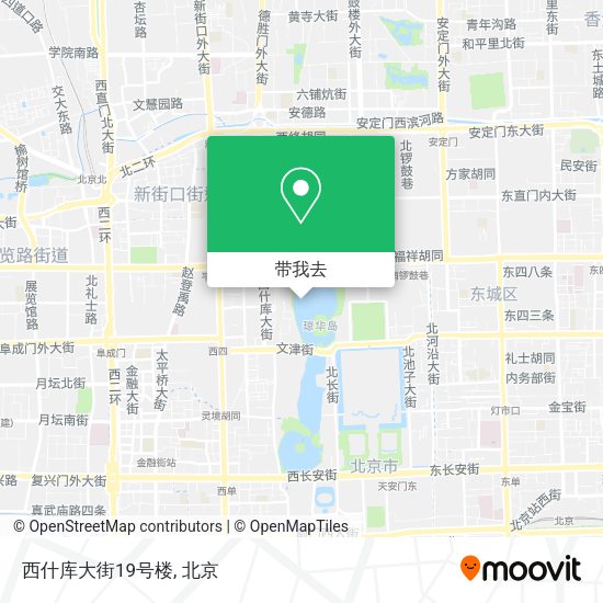 西什库大街19号楼地图