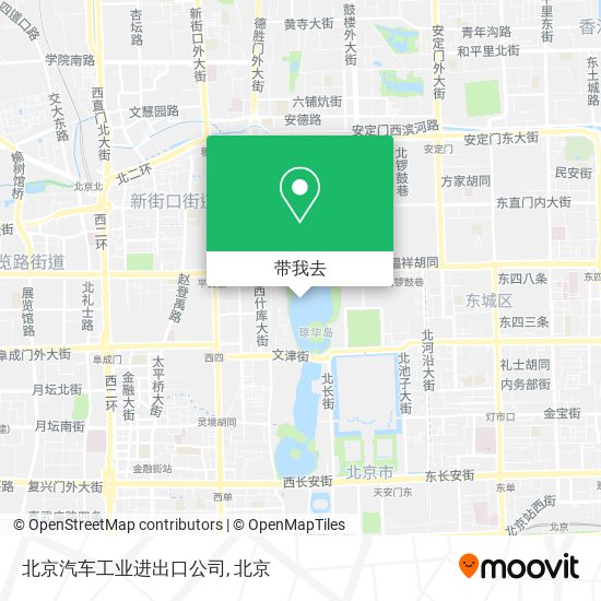 北京汽车工业进出口公司地图