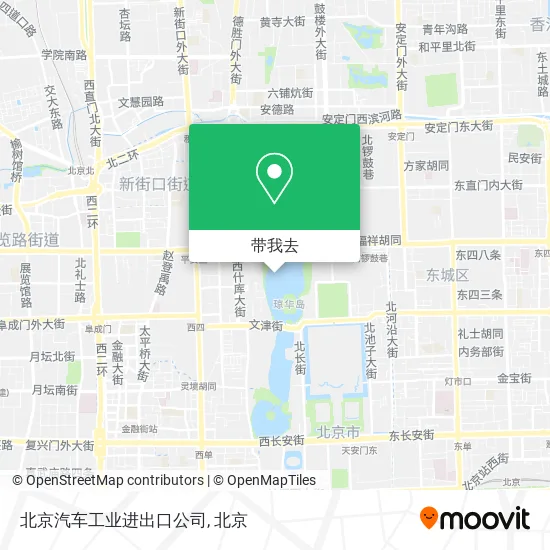 北京汽车工业进出口公司地图
