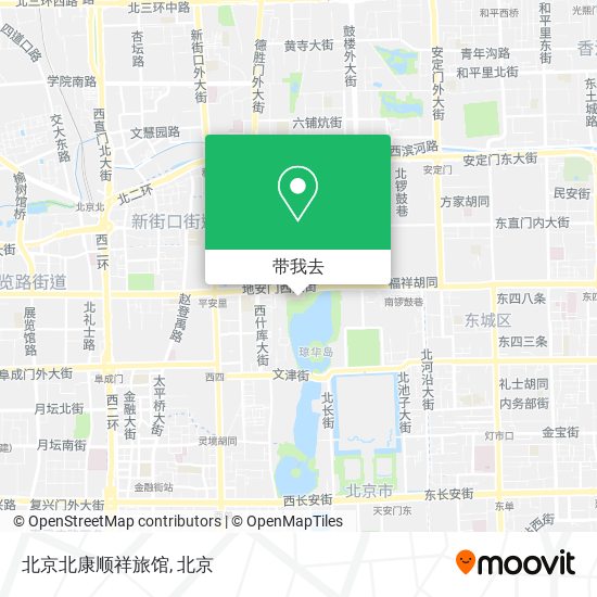 北京北康顺祥旅馆地图