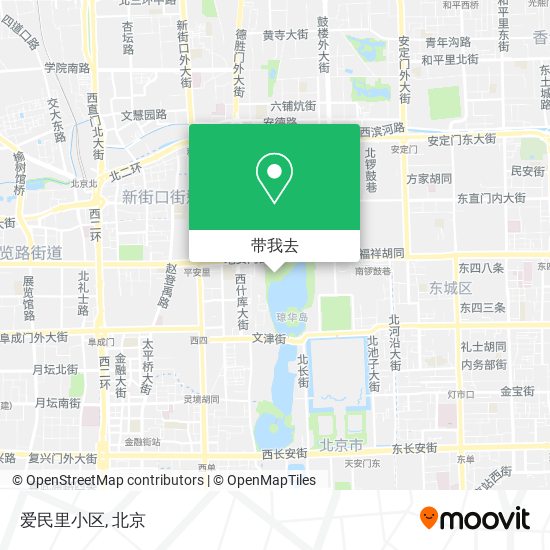 爱民里小区地图