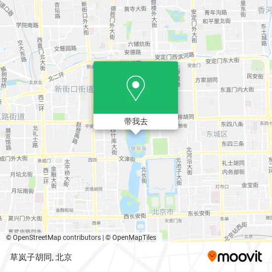 草岚子胡同地图