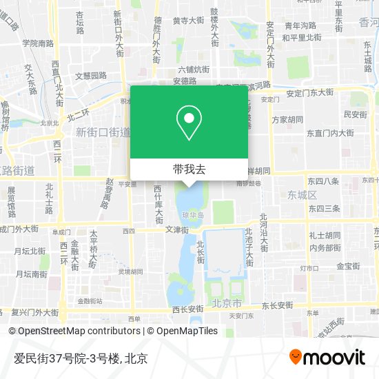爱民街37号院-3号楼地图