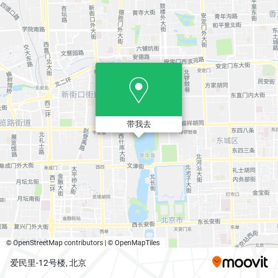 爱民里-12号楼地图