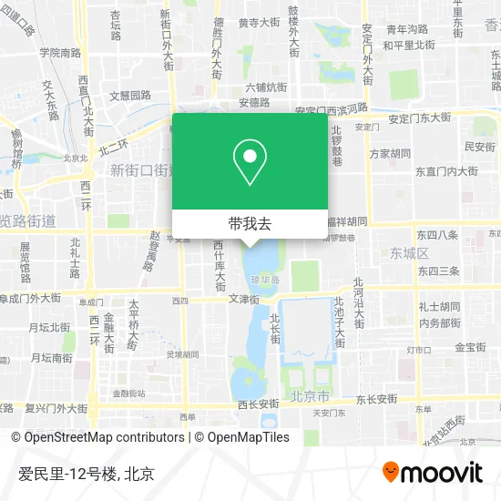 爱民里-12号楼地图